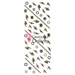 Stickere 3D pentru unghii cod SP012GD